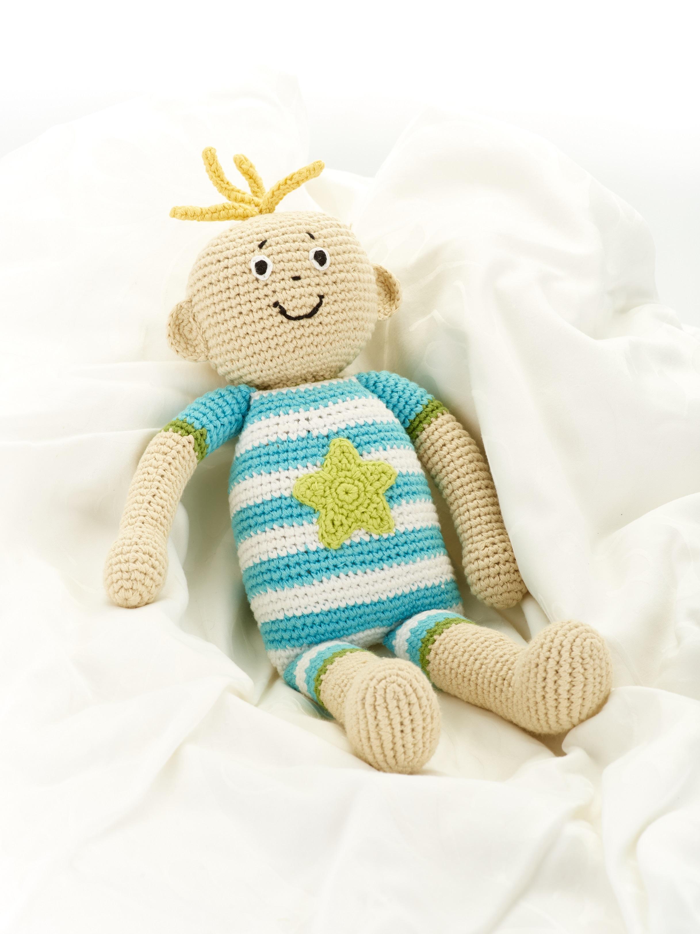 fair trade and handmade baby doll